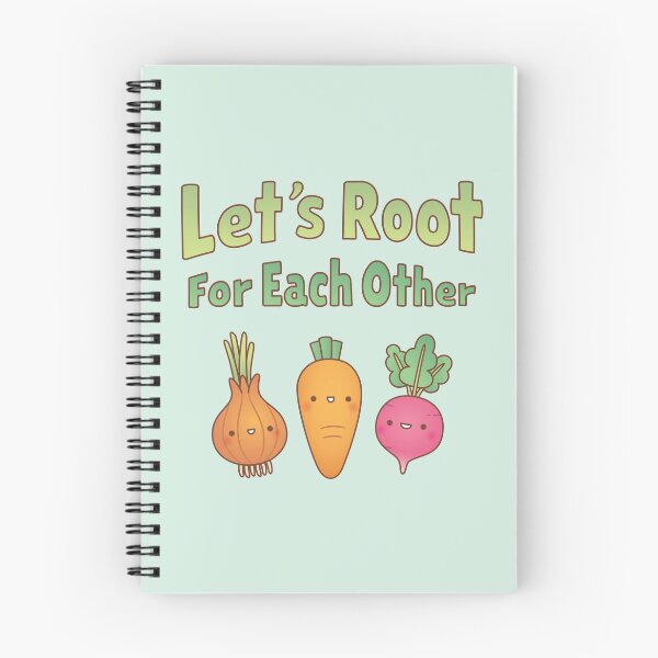 Item preview, Lets Root For Each Other Vegetables Pun designed and sold by rustydoodle.