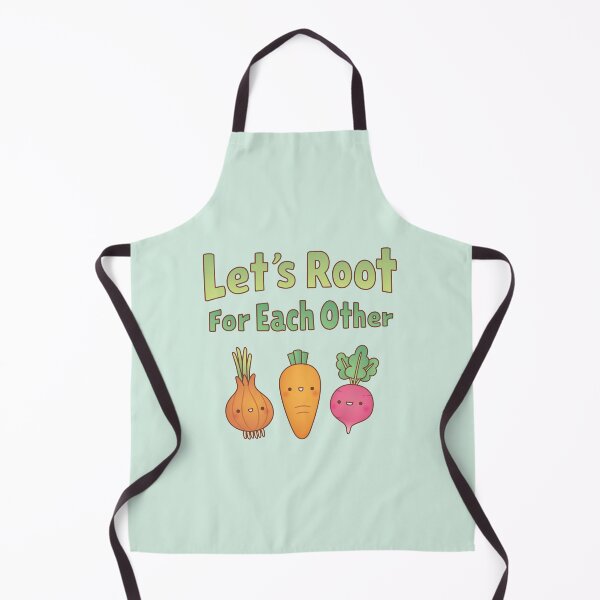 Item preview, Lets Root For Each Other Vegetables Pun designed and sold by rustydoodle.