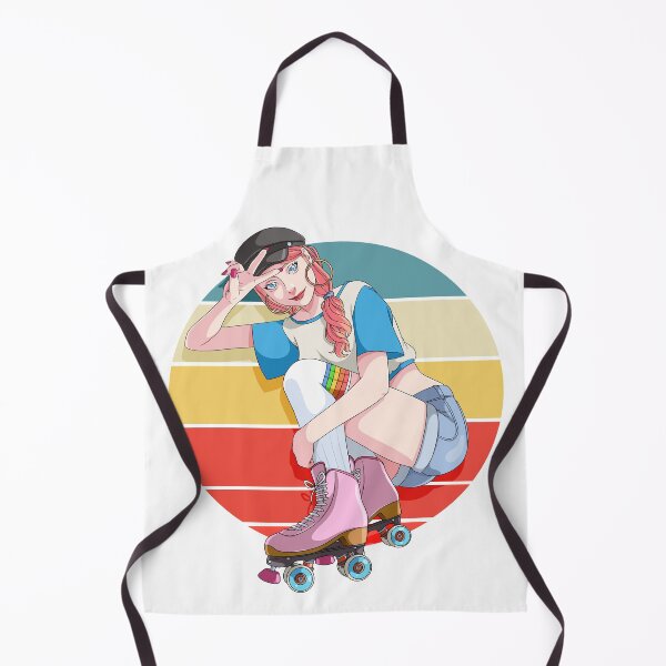Item preview, Roller Skates Girl Retro Skater designed and sold by Nosek1ng.