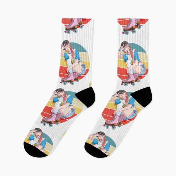 Item preview, Roller Skates Girl Retro Skater  designed and sold by Nosek1ng.