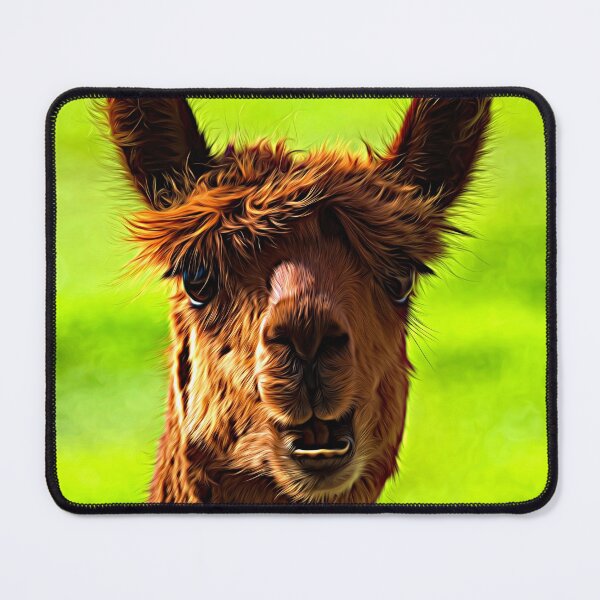Item preview, Artistic funny lama designed and sold by hendrikspix.