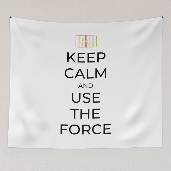 Item preview, Keep Calm and Use the Force - Sci-Fi designed and sold by Fenay Designs.