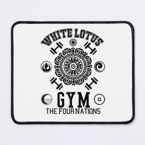 Item preview, White Lotus Bending Gym designed and sold by silentrebel.