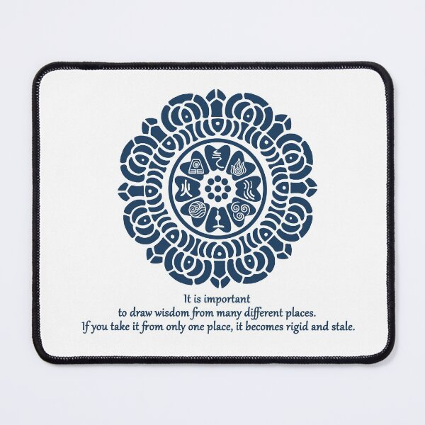 Item preview, Wisdom of the White Lotus designed and sold by silentrebel.
