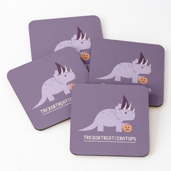Item preview, TrickorTreatCeratops designed and sold by HandsOffMyDinosaur.