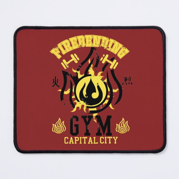 Item preview, Firebending Gym designed and sold by silentrebel.