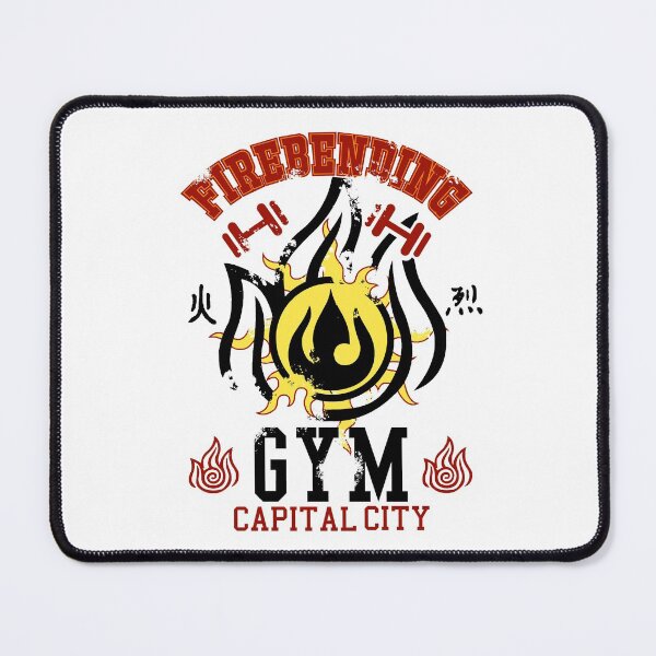 Item preview, Firebending Gym designed and sold by silentrebel.