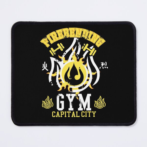 Item preview, Firebending Gym designed and sold by silentrebel.