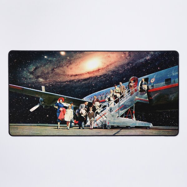 Come Fly With Us Desk Mat