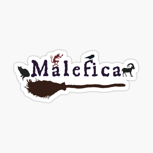 Malefica Pegatina