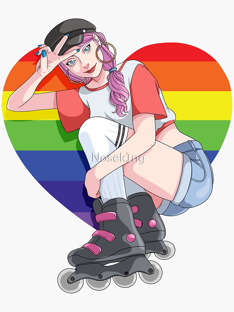 Heartbeat Rainbow Skater Dress for Pride