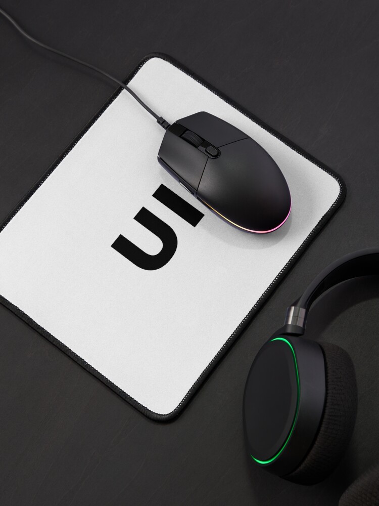 Alternate view of UI (User Interface) Designer Developer (inverted) Mouse Pad