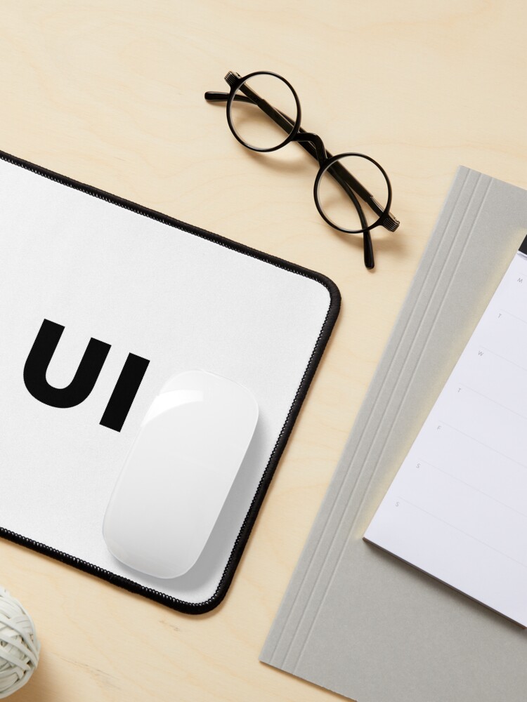 Alternate view of UI (User Interface) Designer Developer (inverted) Mouse Pad