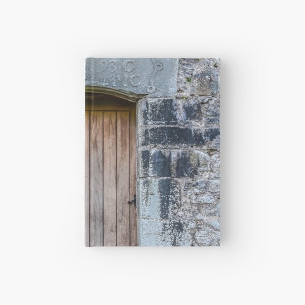 Castle door, Kilchurn Castle, Scotland Hardcover Journal