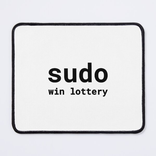 Item preview, Sudo win lottery (Inverted) designed and sold by developer-gifts.