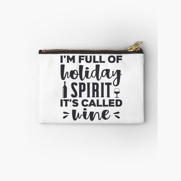 Item preview, I'm Full Of Holiday Spirit Aka Wine designed and sold by StoreRahhal.