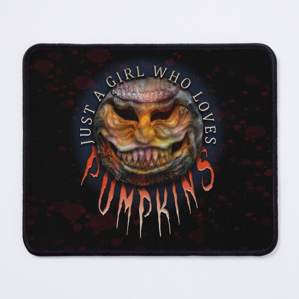 Item preview, Just a Girl Who Loves Pumpkins | Surreal Horror Pumpkin | Goblincore Pumpkin | TM11 designed and sold by triciakitty.