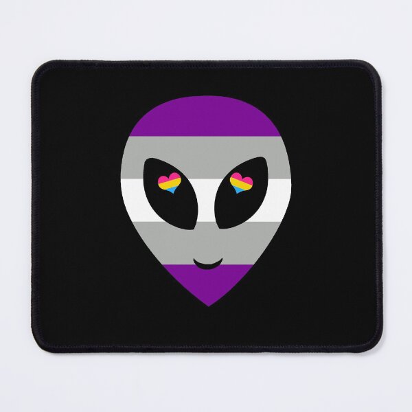 Item preview, Grey Ace Panromatic Alien designed and sold by silentrebel.