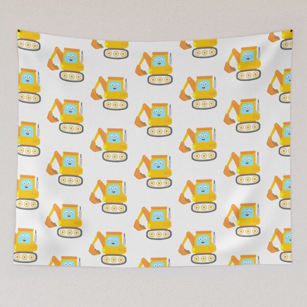 Item preview, Cute Excavator Construction Digger Toddler Boys Girls designed and sold by samshirts.