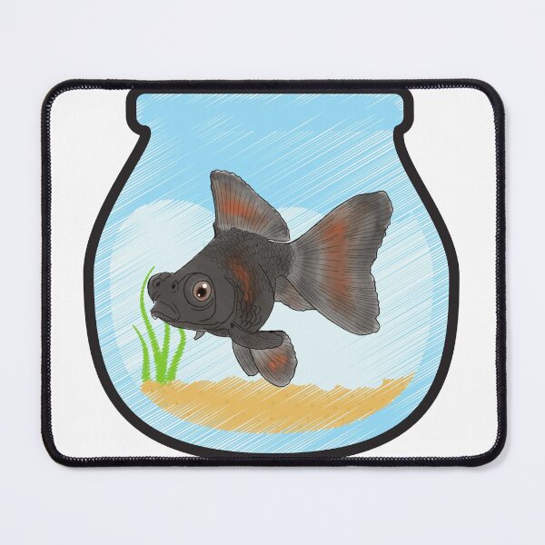 Item preview, Black Goldfish - Elegant Koi designed and sold by BunnyBizarre.