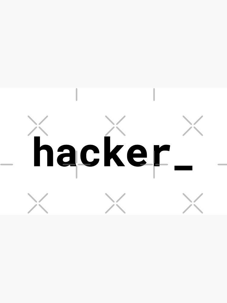 hacker_ (Inverted) by developer-gifts