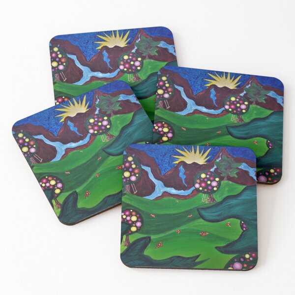 Item preview, Fun Abstract Landscape designed and sold by Heather Labbe.