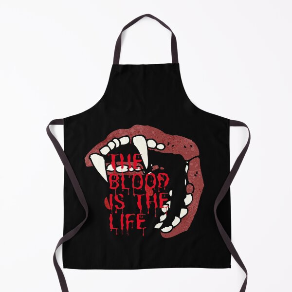 Item preview, The Blood Is The Life -Vampire Fangs Bites Gets Bloody For Halloween designed and sold by Red-ElYoubi.