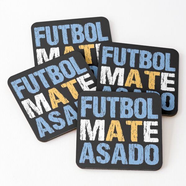 Item preview, Futbol Mate Asado Argentinian Flag Argentina Distressed designed and sold by Nirvanibex.