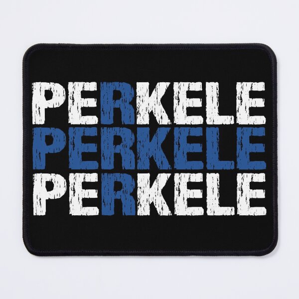 Item preview, Perkele Finnish Flag Distressed designed and sold by Nirvanibex.