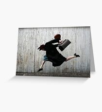 Silly Betty Gummble Greeting Card
