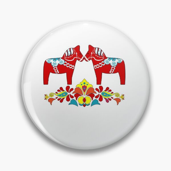 Item preview, Sverige Dala  Dalarna Sweden Horse Dalecarlian Swedish Dalahost designed and sold by funnytshirtemp.