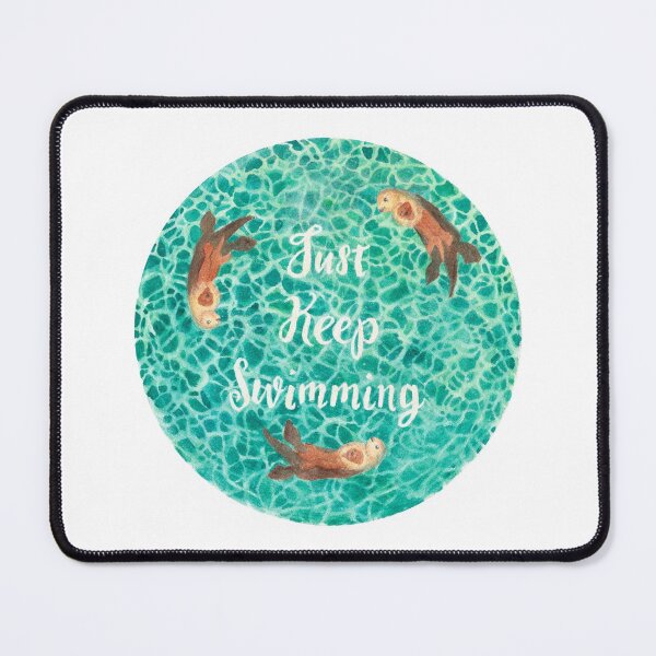 Item preview, Just Keep Swimming designed and sold by Charlene's Art.