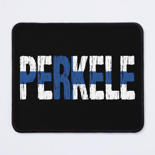 Item preview, Perkele Finnish Flag Distressed designed and sold by Nirvanibex.