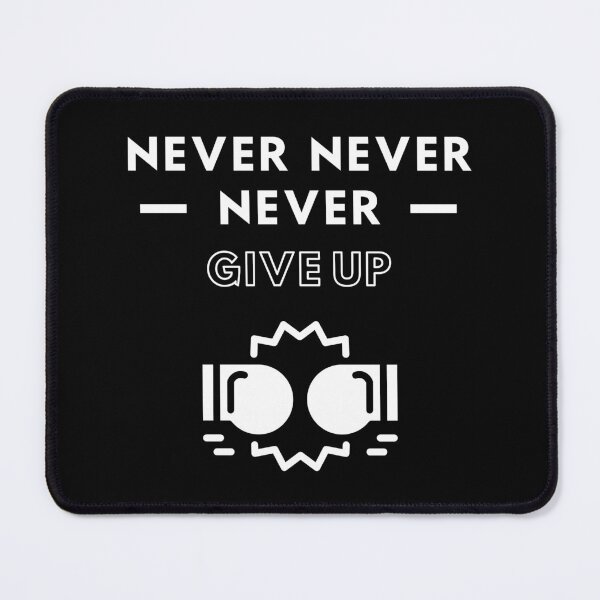 Item preview, Boxing: Never never never give up designed and sold by TheGreenGoat.
