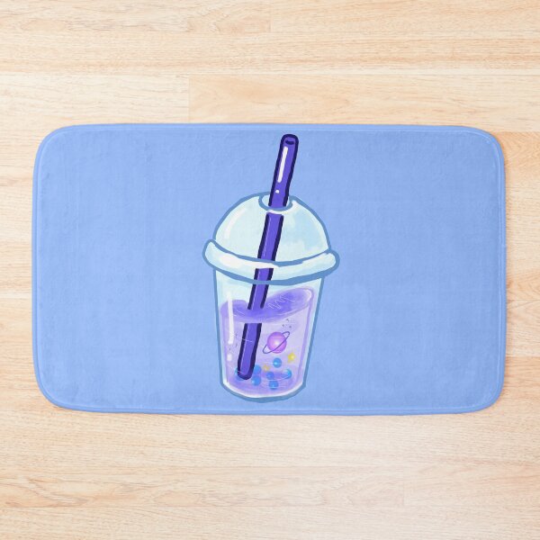 Item preview, Bubble tea -  Space planet tea blue background  designed and sold by DemonicGloom.