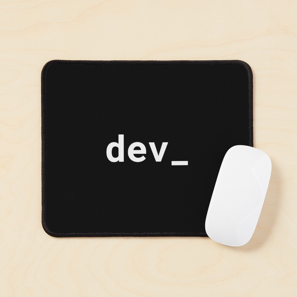 Item preview, Mouse Pad designed and sold by developer-gifts.