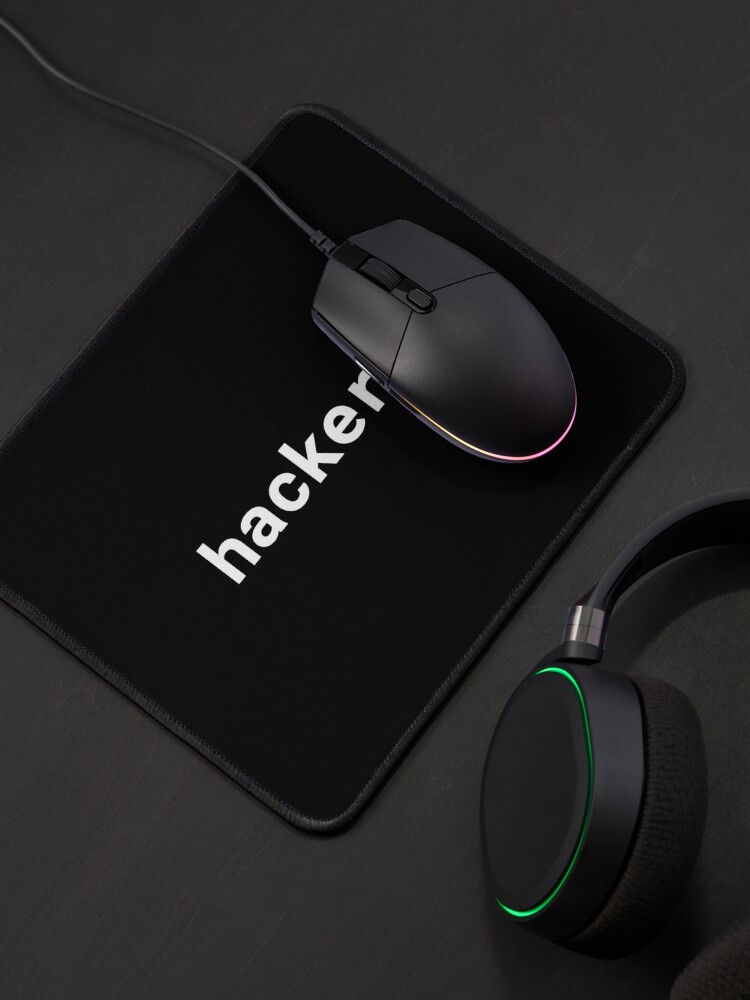 Alternate view of hacker_ Mouse Pad