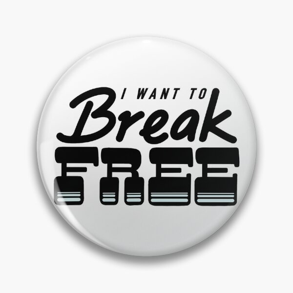Item preview, I Want To Break Free (black) designed and sold by 80sKidd.