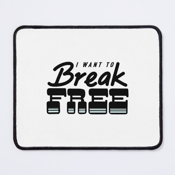 Item preview, I Want To Break Free (black) designed and sold by 80sKidd.