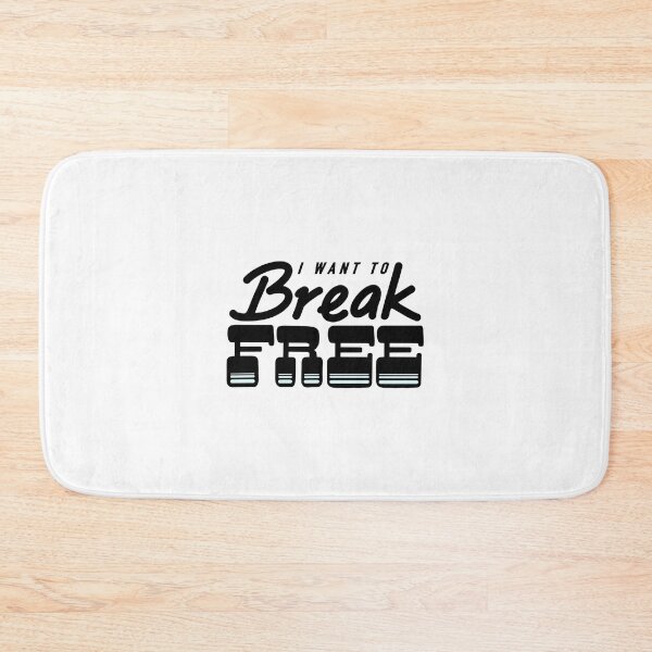 Item preview, I Want To Break Free (black) designed and sold by 80sKidd.
