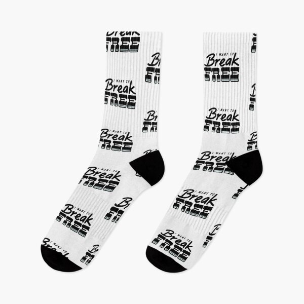 Item preview, I Want To Break Free (black) designed and sold by 80sKidd.