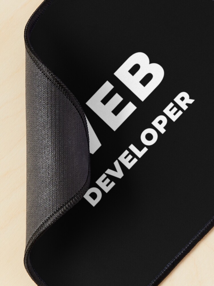 Alternate view of Web Developer Mouse Pad