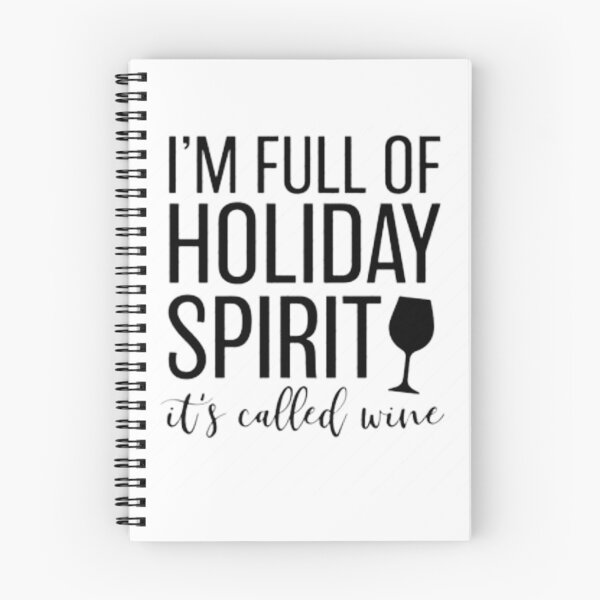 Item preview, I'm Full Of Holiday Spirit Aka Wine designed and sold by StoreRahhal.