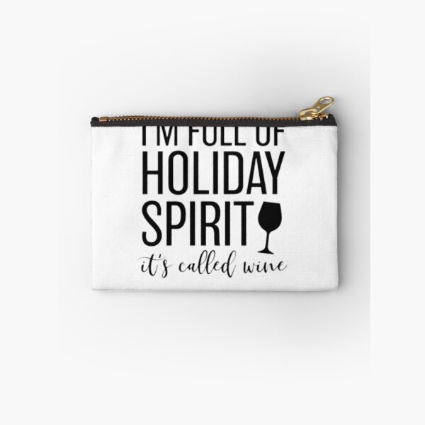 Item preview, I'm Full Of Holiday Spirit Aka Wine designed and sold by StoreRahhal.