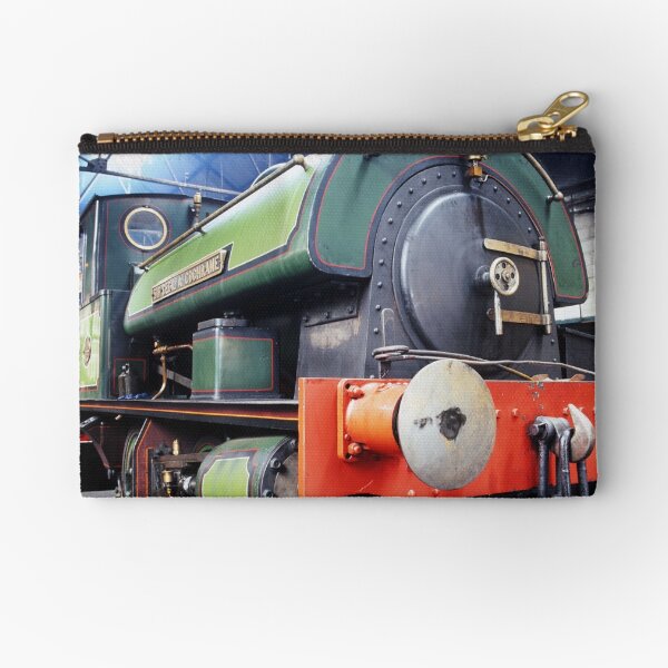 Steam engine - Sir Cecil A Cochrane Zipper Pouch