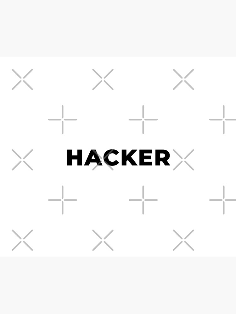 Hacker (Inverted) by developer-gifts