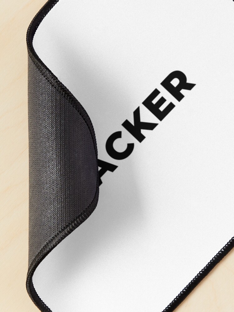 Alternate view of Hacker (Inverted) Mouse Pad
