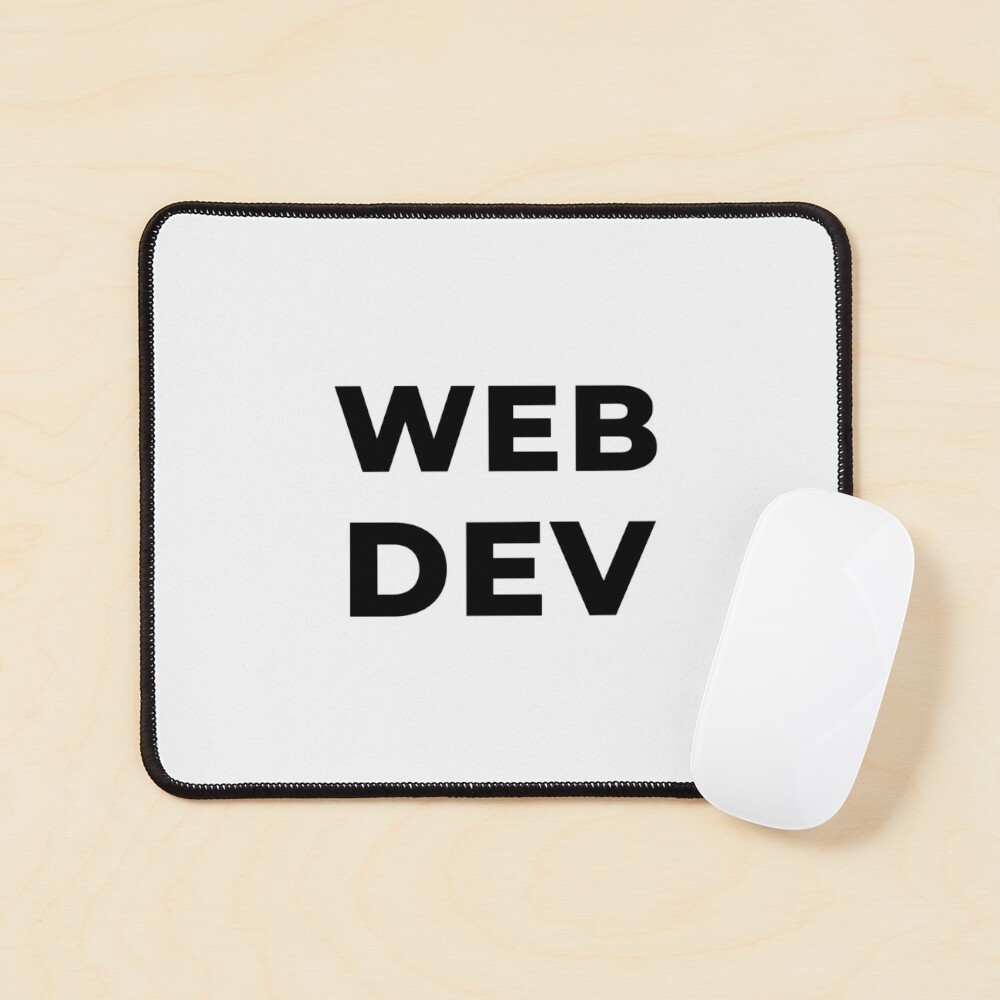 Web Dev (Inverted) Mouse Pad