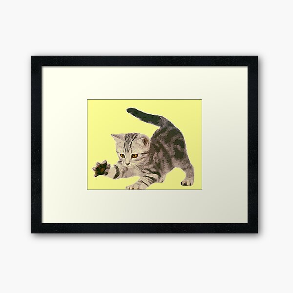 Item preview, Сolor print tabby kitten designed and sold by artdragongift.