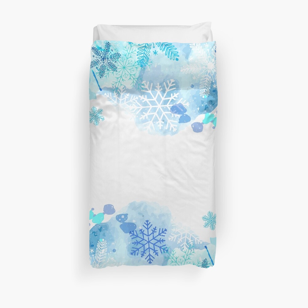 Snowflakes Duvet Cover